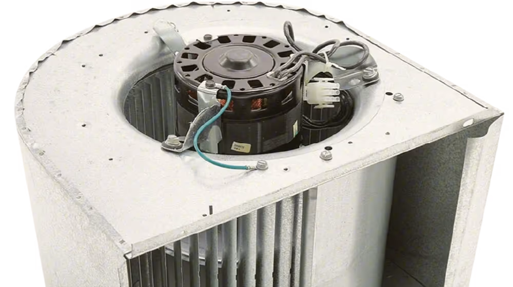 Blower motor covered by the 15-year warranty