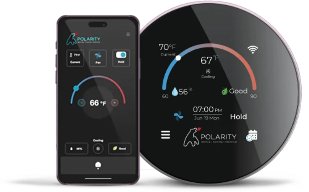Polarity-Polar-Series-KORA-Smart-Thermostat-with-iphone-app
